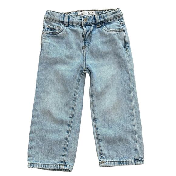 ZARA Kids Light Denim Jeans 3y - Picture 1 of 5